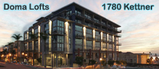 Doma lofts for sale. Go to SDCONDO.COM for more information.